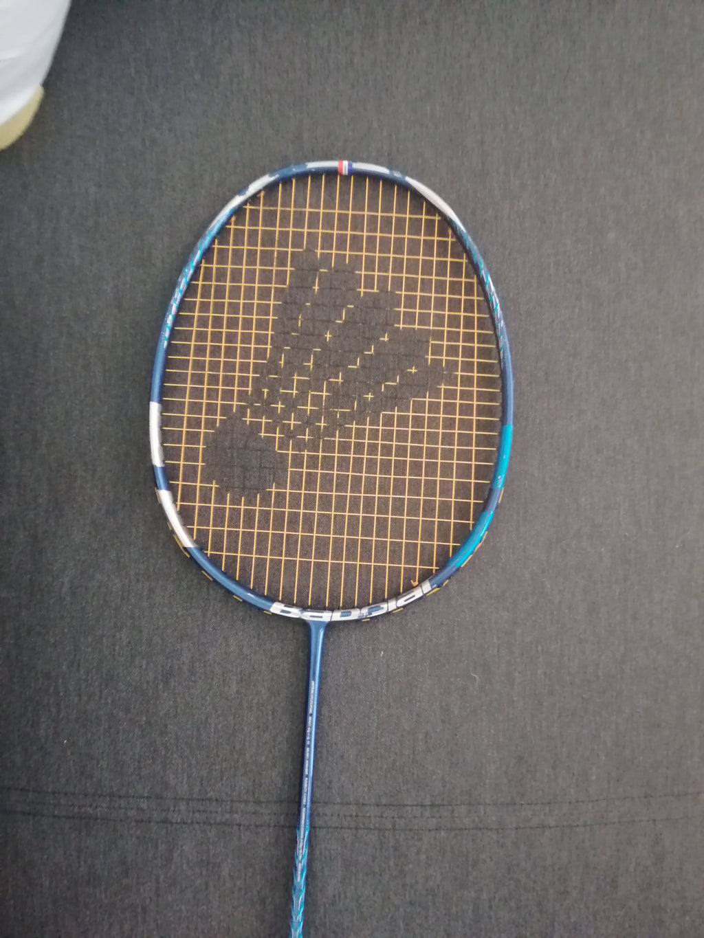 Reallybadminton Shuttle logo badminton stencil