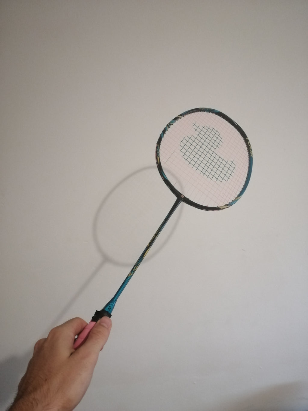 Duck badminton stencil