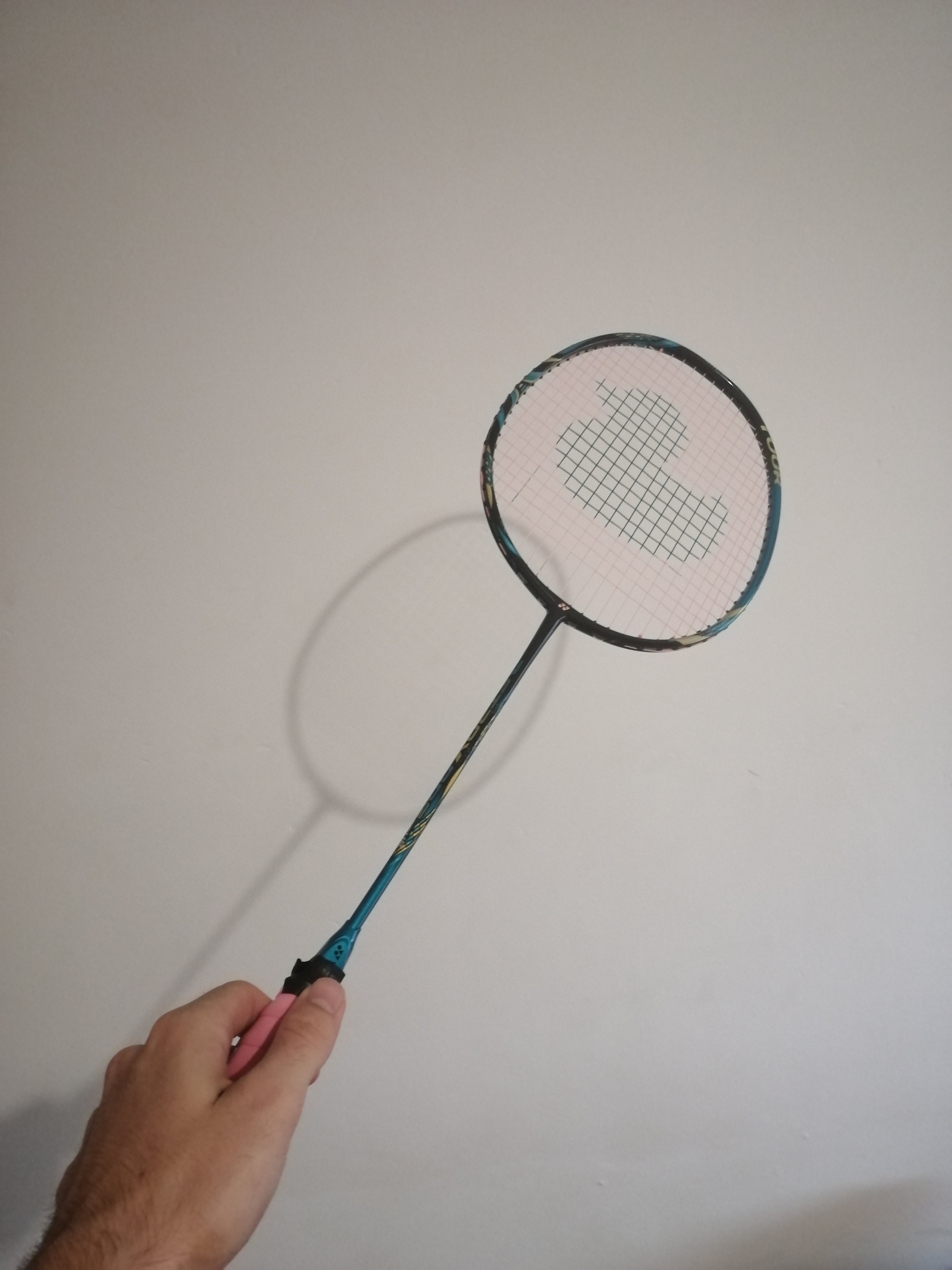 Duck badminton stencil